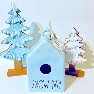 🇺🇸 Rae Dunn Christmas Snow Day ❄️ Birdhouse